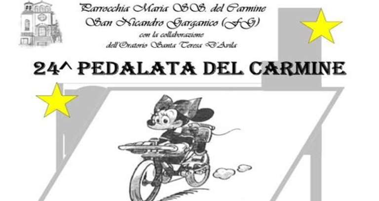 SAN NICANDRO GARGANICO, “24^ PEDALATA DEL CARMINE”