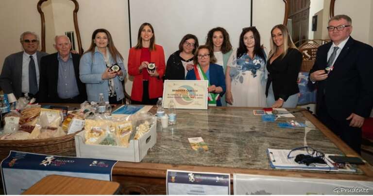 A CELLE SAN VITO E POGGIORSINI LA BANDIERA “GUSTARTE”