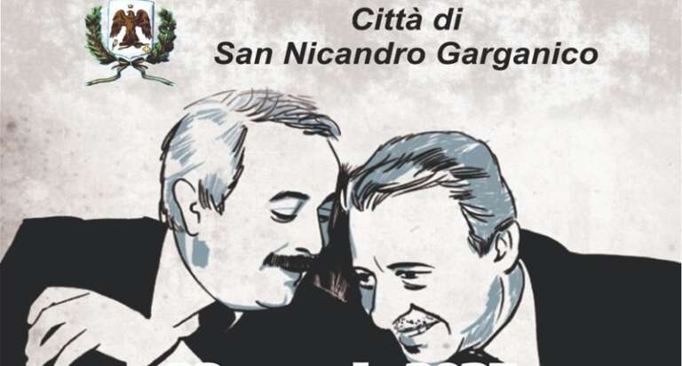 SAN NICANDRO GARGANICO, INAUGURAZIONE MONUMENTO IN MEMORIA DI FALCONE E BORSELLINO