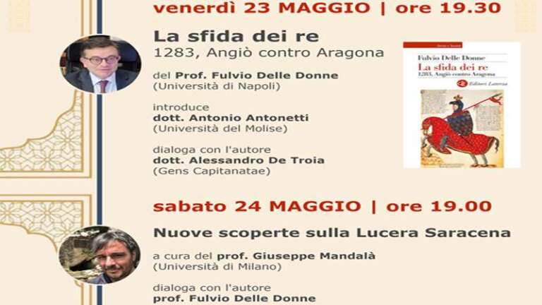 LUCERA CAPITALE 2025 – INCONTRI DI STORIA AL CIRCOLO UNIONE DI LUCERA