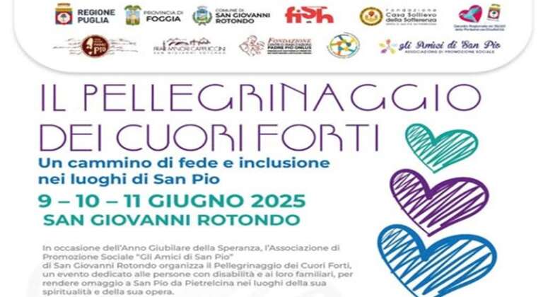 SAN GIOVANNI ROTONDO, “IL PELLEGRINAGGIO DEI CUORI FORTI”