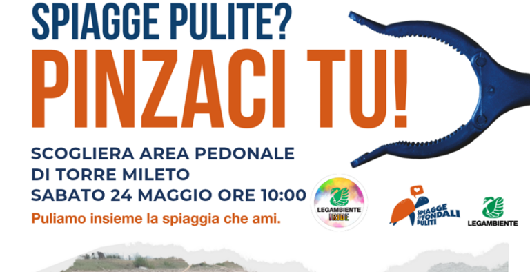 SAN NICANDRO GARGANICO, LEGAMBIENTE “SPIAGGE E FONDALI PULITI”