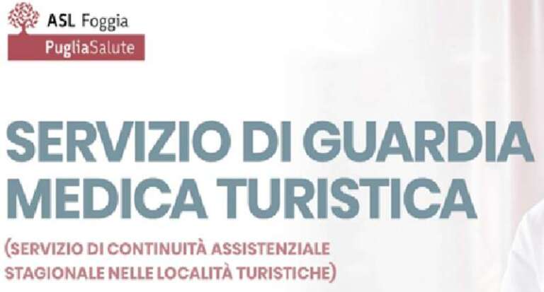 ESTATE 2025, ASSEGNATI INCARICHI STAGIONALI DI GUARDIA MEDICA TURISTICA