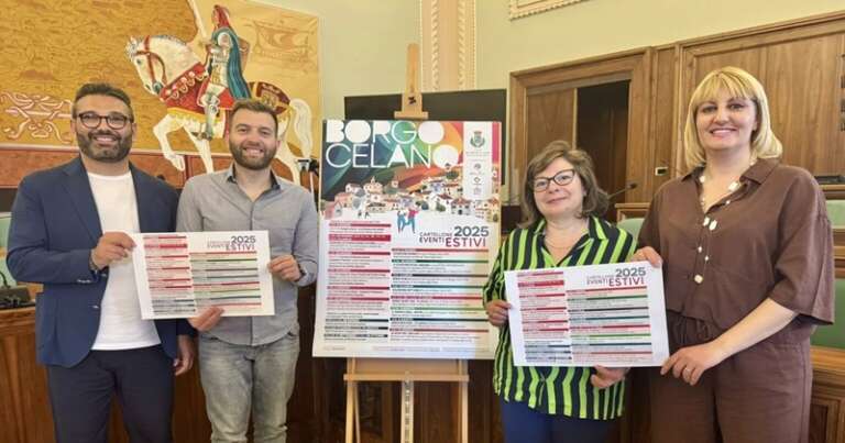BORGO CELANO, PRESENTATO IL CARTELLONE DEGLI EVENTI ESTIVI