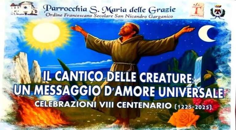 SAN NICANDRO, LE INIZIATIVE PARROCCHIALI E DELL’OFS PER IL ‘VIII CENTENARIO DEL CANTICO DELLE CREATURE
