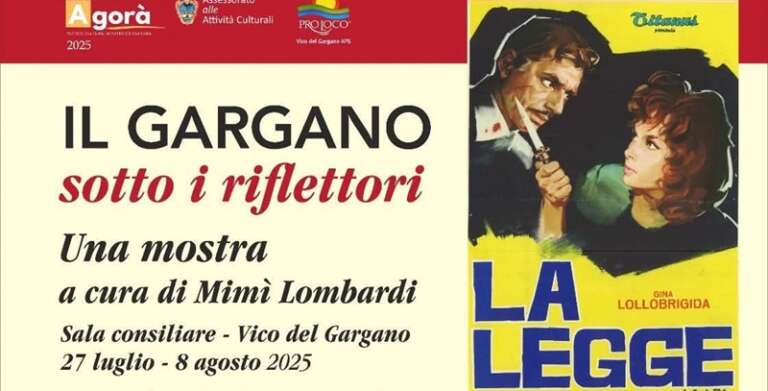 A VICO DEL GARGANO LA MOSTRA “IL GARGANO SOTTO I RIFLETTORI”