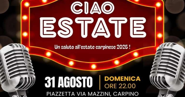 PRO LOCO CARPINIO: CIAO ESTATE