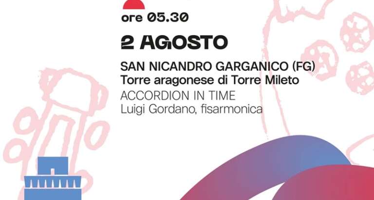 ESTATE SANNICANDRESE 2025 – GLI EVENTI DI OGGI