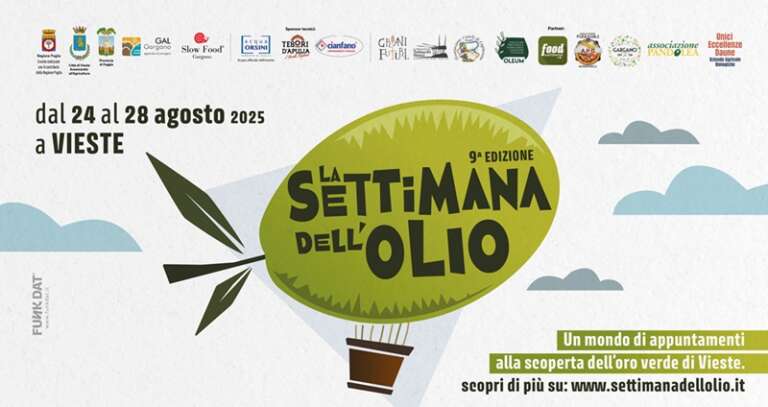 GRANDE ATTESA A VIESTE PER LA 9^ EDIZIONE DE “LA SETTIMANA DELL’OLIO 2025”.