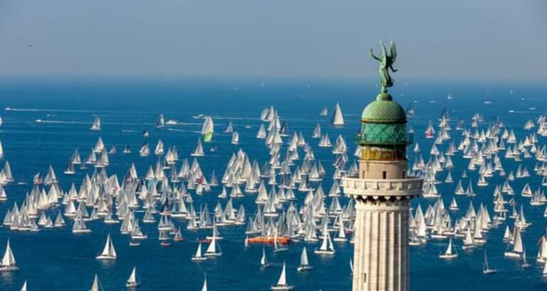 LEGA NAVALE ITALIANA E STUDENTI DELL’”IISS MAURO DEL GIUDICE” DI RODI ALLA BARCOLANA DI TRIESTE
