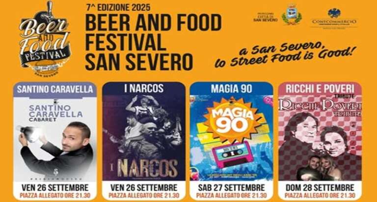 A SAN SEVERO “BEER AND FOOD FESTIVAL”