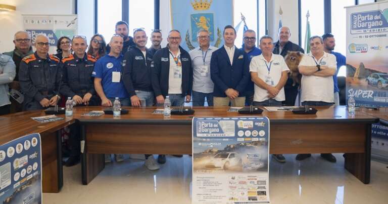 AL VIA ALLE OPERAZIONI PRELIMINARI DEL 15° RALLY PORTA DEL GARGANO