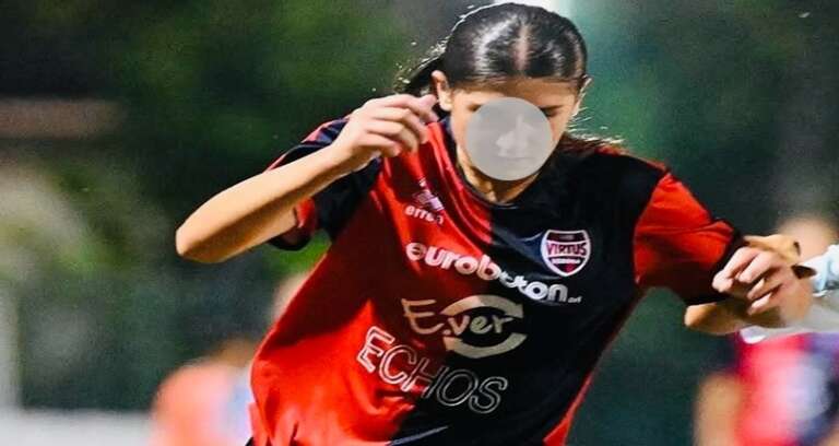 CLARA STOICO, A SOLI 14 ANNI CON LA MAGLIA DELLA VIRTUS VERONA UNDER 19