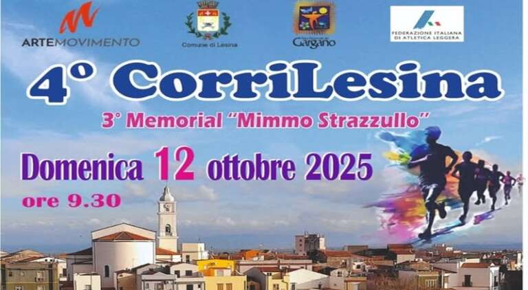4^ CORRI LESINA “3^ MEMORIAL MIMMO STRAZZULLO”