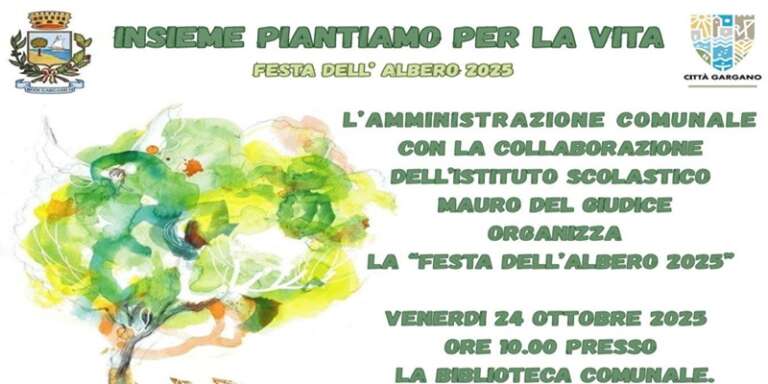 A RODI LA GIORNATA NAZIONALE DEGLI ALBERI 2025