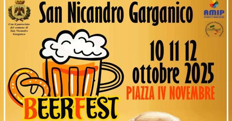 SAN NICANDRO GARGANICO, SECONDO APPUNTAMENTO DEL “BEER FEST”