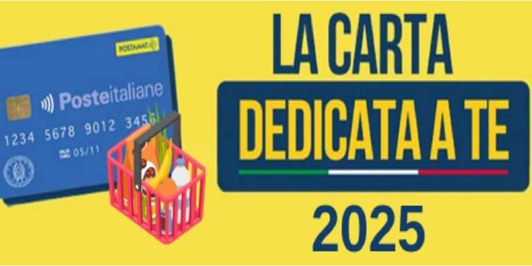 SAN NICANDRO GARGANICO, CARTA ALIMENTARE 2025: PUBBLICAZIONE ELENCO BENEFICIARI
