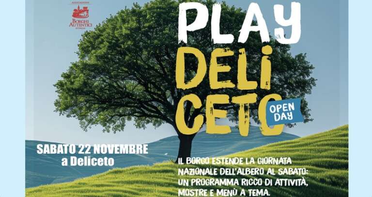 TORNA “PLAY DELICETO”: MUSICA, TOUR DEL BORGO, MANI IN PASTA E PRANZO TIPICO
