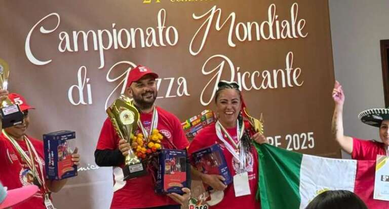 IL FOGGIANO GIOVANNI RINALDI CAMPIONE DEL MONDO DI PIZZA PICCANTE