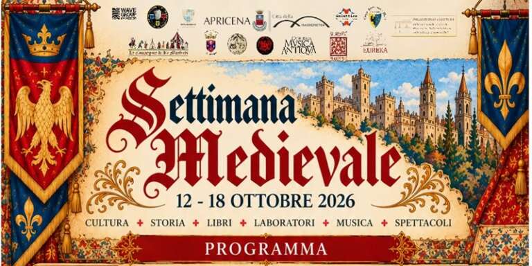 APRICENA SPALANCA LE PORTE AL MEDIOEVO: SETTE GIORNI DI EVENTI E UN GRAN FINALE ALLA CORTE DI FEDERICO II